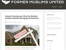 Tablet Screenshot of formermuslimsunited.americancommunityexchange.org